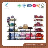 7' Wide Floor Standing Wooden Display Shelf