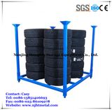 Warehouse Storage Heavy Duty Steel Stacking Tire Racking