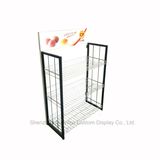 Supermarket Metal Wire Detachable Food Promotional Display Racks Creative Shelf