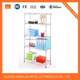 Bedroom Shelving with Chrome Finish