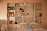 Fashion Laminate White Wine Rack (WR-08)
