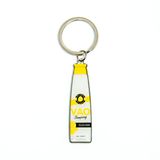 Printed Stainless Steel Metal Key Ring Metal Fashion Promotion Custom Attachment
