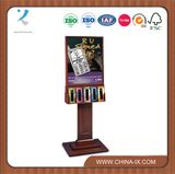 Poster Display for Graphics with 10 Brochure Pockets