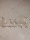 Over The Door 5 Hook Rack - Decorative Hanger for Hanging Your Clothes - Coat