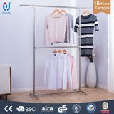 Metal Connector Single Rod Clothes Hanger