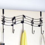 Over The Door Chromed Hanger W/5 Hooks