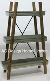 3 Tier Antique Vintage Decoration Metal Shelf