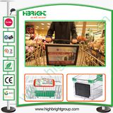 Shopping Cart Display Board and Sign Holder