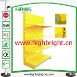 Single Side Wall Bay Rack Supermarket Gondola Shelves