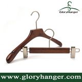 Vintage Wooden Coat Hanger, Wooden Pants Hanger for Clothes Shop