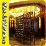 Customized Stainless Steel Wine Display Rack
