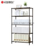 NSF 5 Tiers Light Duty 120kg Office School Study Files Book Storage Wire Shelving Rack Holder