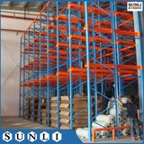 Heavy Duty Pallet Warehouse Storage Racking with Drive-in Shelving