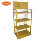 4 Layers Metal Car UPS Industrial Battery Storage Retail Display Rack