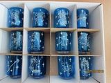 Set 12 Borisilate Glass Candle Holder with Twelve Zodiac