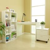 Tall Bookshelf Together with Desk