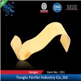 Wide S Rail Hook Brass Plating Home Picture Frame Hanger