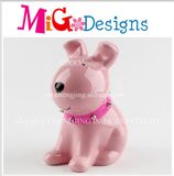 Pottery Wholesale Migodesign Pink Dog Piggy Bank