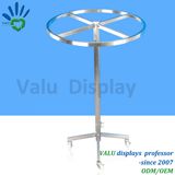 Rotating Garment Display Rack Garment Rail for Clothing Store Display Shopfitting