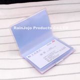 Clear Vinyl Badge Holder, PVC ID Card Holder, Name Card Holder, Student ID Cards Holder