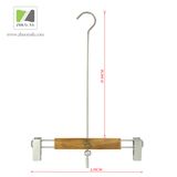 Long Round Hook Wood Pants / Coat Hanger