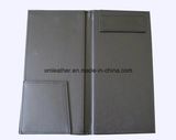 Hotel Amenities Imitation Leather Check Folder for Cafe