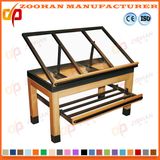 Supermarket Wooden Fruit and Vegetable Storage Display Shelving Rack (Zhv60)