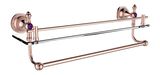 73975LG Single Layer Glass Shelf with Bar