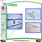 Double Wire Metal Display Hook for MDF Slatwall