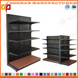 Supermarket Single Side Hole Back Display Shelf (Zhs159)