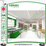 Supermarket Equipments and Display Shelf with 3D Drawing