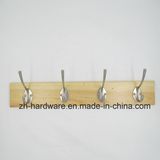 High-Grade Beautiful Clothes Hook Wooden & Metal Board Hook (ZH-7013)