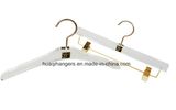 Eisho Transparent Acrylic White Hangers