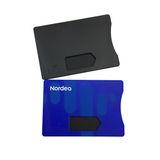 Printing Plastic Hard RFID Blocking Card Holder for Anti-Scanning