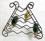 House Using Desktop Wine Holder Rack