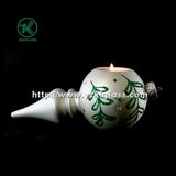 Single Color Glass Candle Cup (kl140228-12)