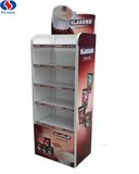 Supermarket Use Top Durable Coffee Floor Standing Display Rack