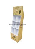 High Quality Pallet Cardboard Full Color Printing Floor Display Rack