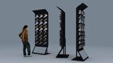 New Design Customized Wall Shoe Display