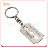 Promotion Gift Blade Shape Laser Engrave Metal Key Chain