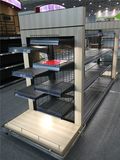 Jinta Wood and Steel Double Sided Shelf (JT-A27)