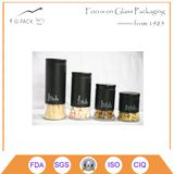 1380ml Glass Canister for Pasta, Coffee, Sugar and Tea Packing
