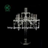 Glass Candle Holders for Party Decoration with Five Posts (10*24*32.5)