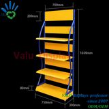 Gas Station Engine Oil Shelf Rack Floor Standing Metal Petroleum Display Fuel Oil Display