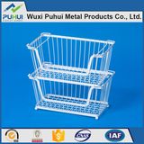 Stackable Wire Sundries Basket for Home Storage