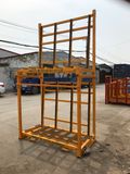 Two Layer L Shape Storage Glass Rack for Glass Deposit