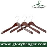 Luxury Wide Shoulder Coat Garment Hanger with Retro Finish