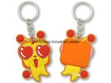 3D Soft PVC Rubber Key Chain/Keyring Keychain/Key Covers