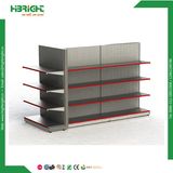 Wholesale Modern Standard Pegboard Rack Metal Shelf Units Supplier Cheap Price Gondola Supermarket Shelving