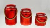 High Quality Home Decoration Glass Candle Cylinder Glass Candle Holder Round Candle Holder